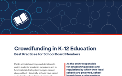 Crowdfunding in K-12 Education